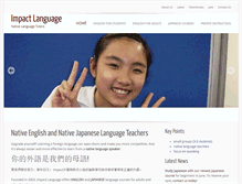 Tablet Screenshot of impactlc.com